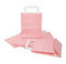 Logbuch-Verlag 50 rosa-weiß gepunktete Papiertaschen 18 x 8 x 22 cm Geschenktaschen für Gäste und Kunden Partytüten