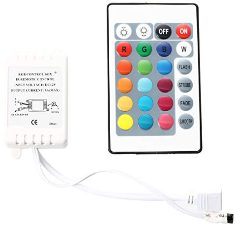 TéLéCommande IR Box 24 Touches pour Bande Lumineuse LED RGB