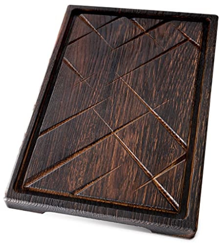 Tagliere in Legno 40 x 30 - Piatto da Bistecca - Tagliere per Servire Carne - Vassoio in Legno - Tagliere da Cucina - Accessori per Cucina Multiuso (XL)