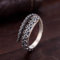 ZLING 925 Sterling Silber Retro Octopus Ring Für Männer Frauen Größenverstellbarer Wickelring Punk Gothic Schmuck