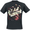 Judas Priest British Steel 50HMY Tour Homme T-Shirt Manches Courtes Noir L