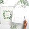heaven+paper Eukalyptus Fotokalender 2025 zum selbstgestalten – Premium A4 Wandkalender für Fotos (schöne Geschenkidee) DIY Wandkalender 2025 Bastelkalender selbst gestalten & Erinnerungen schenken