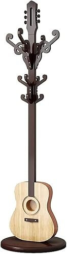 RUTAVM Porte Manteaux Porte-Manteau Debout Antique Moderne Décoration De Porte-Manteau en Forme De Guitare Au Sol Décoration d'intérieur