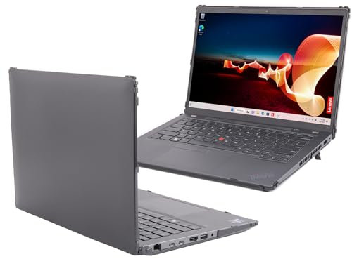 mCover Hartschalen-Schutzhülle, nur kompatibel mit Lenovo ThinkPad T14 Gen 3 / Gen 4 Windows Notebook-PC (180°-Scharnier, nicht für andere Lenovo-Modelle geeignet), Schwarz