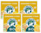 Elephant - Infusion BIO Gingembre Citron 20 Sachets Pyramid® - Lot de 4x20 sachets