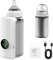 Flaschenwärmer Baby Unterwegs, Afenau 6000 MAh Tragbarer Flaschenwärmer Baby mit 6 Temperatur, Kabelloser Baby Flaschenwärmer Unterwegs, LED-Anzeige Bottle Warmer Portable fur Travel