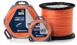 Husqvarna 597669210 Fil pour débroussailleuse, 2,4 mm, 15 m, orange/translucide