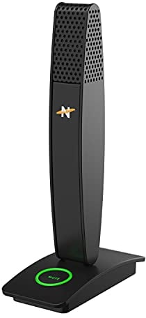 Neat Skyline – Unidirektionales USB-Desktop-Kondensatormikrofon für Konferenzen, Podcasts und Streaming-Applikationen – Schwarz
