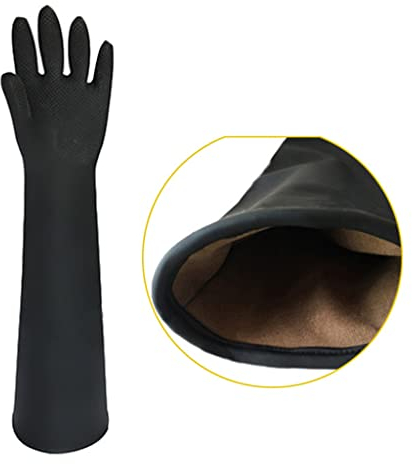 Haustier-Massage-Handschuhe, beißfest, effizient, starke Zähigkeit, Fellpflege-Handschuh, Zeichnen von Hunden, Katzen, Pferden, 34,8 cm, 57,9 cm, 2, Einheitsgröße
