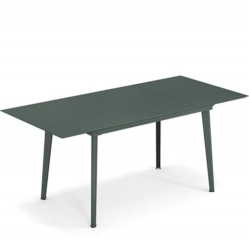 EMU Tisch Plus4 Balcony ausziehbar 120 + 52 x 80 cm Farbe Dunkelgrün 75
