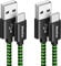 CLEEFUN [1 m 2pezzi Cavo USB C 3 A Ricarica Rapida, Cavo di Ricarica USB C, Robusto Nylon USB A a USBC per iPhone 16/15 Pro Max, Galaxy S25 S24 S23 A51 A52 A52s A50 A22 A12 A32, S10 S20 S21 S22 S9
