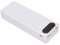 VGEBY 22.5W Fast Charge Power Bank Case Kit Detachable LCD 20x18650 Battery Case Power Bank Shell (White)