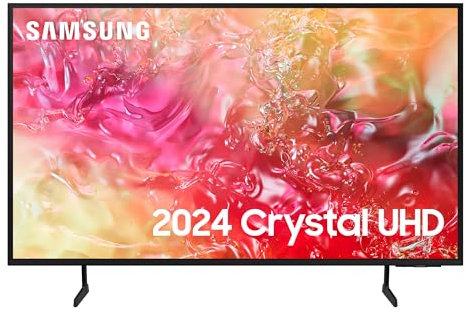 Samsung DU7100 70 Crystal UHD SmartTV, With Crystal Processor 4K, PurColour, Object Tracking Sound Lite, Gaming Hub, Smart TV powered by Tizen, UE70DU7100KXXU, UK Model (2024)