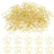 Giantree 100 Stück Stern Büroklammer, 25mm büroklammern Gold Mond Stern Büroklammern Motiv Stern Lesezeichen für Buch Memo Papier Poster Foto