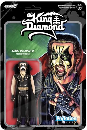 Super7 King Diamond Reaktionsfiguren - King Diamond Actionfigur