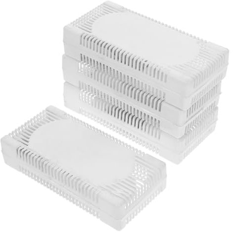 NIYANGLE 4pcs Refrigerator Deodorizer Activated Odor Remover Box for Fridge Odor Trash Deodorizer for Bin Smell Control Use in Refrigerator to Eliminate Unpleasant Smells