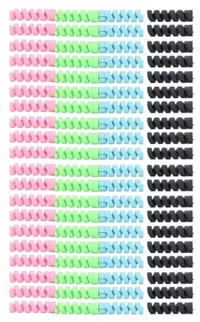 20PCS Colorful Charging Cord Protector, Silicone Spiral Charger Cable Savers Multipurpose Charging Cable Protector for Phone Laptop Earphone