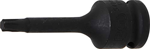 BGS 5480-T40 | Kraft-Bit-Einsatz | Länge 75 mm | 12,5 mm (1/2) | T-Profil (für Torx) T40