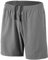 HMIYA Herren Sport Shorts Schnell Trocknend Kurze Hosen mit Reißverschlusstaschen (Grau XL)