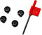 Aibote 1911 - Set di viti EDC fai da te, chiave Torx T8, 4 viti in acciaio inossidabile, cacciavite, lavorato CNC (nero)