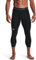 Under Armour Men's HeatGear Armour 3/4 Leggings, Black, Small