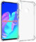 HUANGTAOLI Custodia per Huawei P40 Lite E, Rinforzare la con Angoli Protettiva Silicone Trasparente Bumper Cover per Huawei P40 Lite E