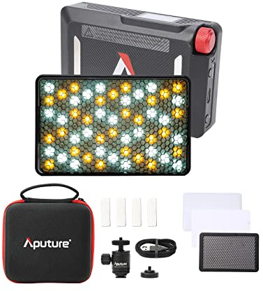 Aputure MC Pro RGBWW LED-Kamera-Videoleuchte, Temperatur 2000K-10000K, unterstützt magnetische Anziehung, IP65-Schutz, 15 integrierte Lichteffekte und App-Steuerung