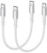 RAVIAD Cavo USB C a USB C Corto 30CM/2Pezzi, Cavo USB Type-C 60W PD di Ricarica Rapida per MacBook Pro, Macbook Air, Samsung Galaxy S21 S20 S10 S9 A12 A52, Mi 11 10, OnePlus