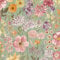 Grandeco Wildflowers Wallpaper Sage Pink A61601