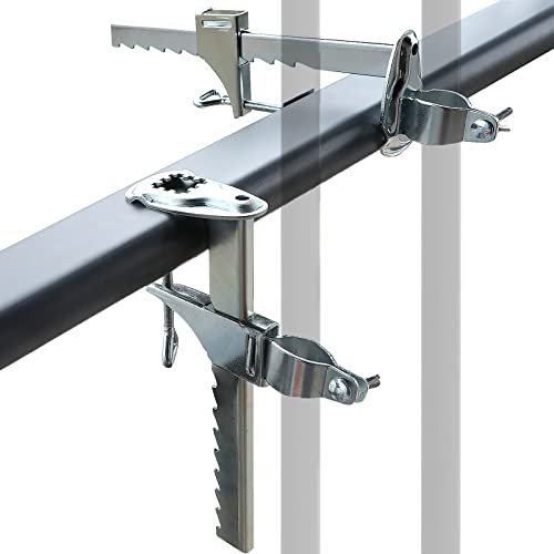 LEcylankEr Support de Parasol Etendu, Fixation de Parasol pour Table, Support de Parasol en Métal pour Balcon Parasol Plage Pêche Terrasse Balcon, Plage de Serrage 0-20cme