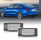 njssjd Luci Targa a LED per 2011-2023 A.UDI A1 S1, 2013-2023 A.UDI A3, 2008-2023 A.UDI A4 Luce Targa Bianca allo Xeno