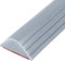 Baguette de protection autocollante pour douche - Butée d'eau - Barrette d'eau - Arrêt d'eau pour porte de douche sans cadre - Gris - 1 m
