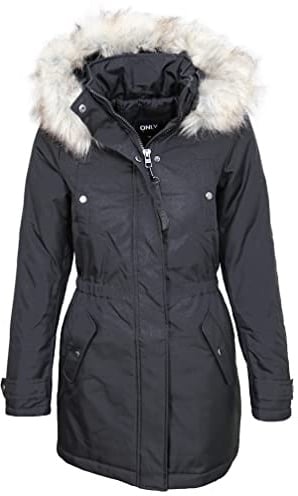 ONLY Damen Winterparka Fries Parka black S