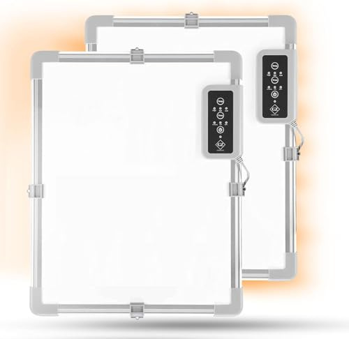 Schimmelentferner Wand 2 Stück set - Alternative zum Schimmelspray und Schimmelfarbe ohne Chemie für die Wand und Bad - Profi Infrarot Schimmel entferner - Anti Schimmel set XL