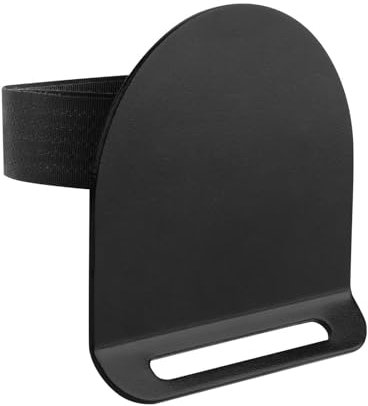 Metal Golf Bag Clip | Golf Push Cart Accessories with Two Hook and Loop Straps,Launch Monitor, Push Cart, Stand Attachment, Magnetic Straps for Golf Lovers