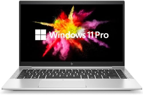 HP EliteBook 845 G7 Business Notebook 14 pulgadas FHD, AMD Ryzen 3 Pro 4450U, 8 GB de RAM, 256 GB SSD, CAM, teclado QWERTY de EE. UU., Windows 11 Pro (reacondicionado)