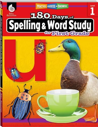 180 Days of Spelling and Word Study for First Grade: Practice, Assess, Diagnose (180 Days of Practice)