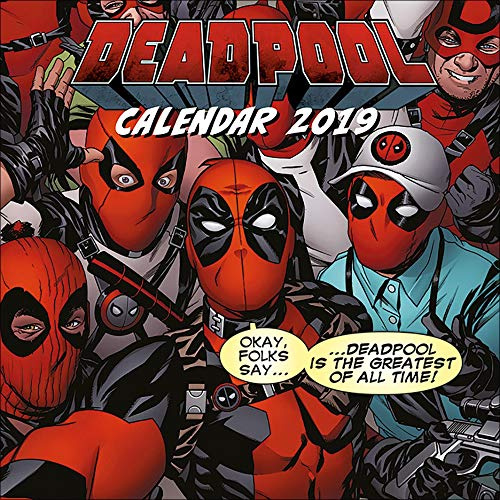 Deadpool Official 2019 Square Calendar