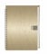 Wochen-Cheftimer A5, Alu gold 2026: Wochenkalender. Goldener Terminkalender in Aluoptik. Buch-Kalender mit Eckperforation und Spiralbindung. ... Planen von Terminen. (Kalenderbücher Heye)