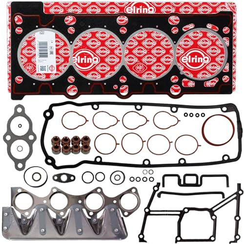 ELRING 363.190 Dichtungssatz Zylinderkopf mit Ventilschaftabdichtung Kompatibel mit BMW 3 Limousine E46 11121712309
