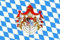 Buddel-Bini Flagge Fahne ca. 90x150 cm : Bayern Königreich Bayernflagge