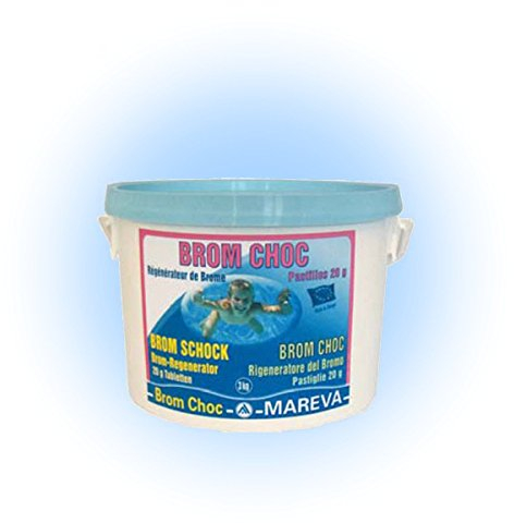 Brom Choc Desinfektionsmittel für Schwimmbad, 3 kg