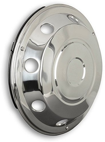 17,5 Edelstahl Radzierblende gewölbt universell passend für LKW, Transporter etc. 17,5 Zoll.