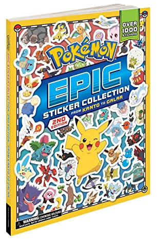 Pokémon Epic Sticker Collection 2nd Edition: From Kanto to Galar (Volume 2) (Pokemon Epic Sticker Collection, Band 2)