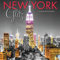 Graphique 2023 New York Glitz Mini-Wandkalender,17.8x17.8 cm,dickes Papier,Heim- und Büro-Organizer,großes monatliches Raster,3 Sprachen & markierte Feiertage,4 Monate Vorschau-Seite für 2024