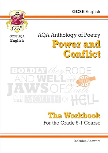 GCSE English Literature AQA Poetry Workbook: Power & Conflict Anthology (includes Answers): for the 2027 and 2028 exams (CGP AQA GCSE Poetry)