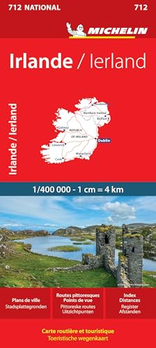 Ireland (712): Wegenkaart Schaal 1 : 400.000 (National, Band 712)