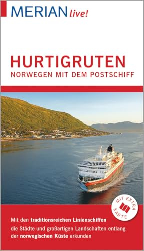 MERIAN live! Reiseführer Hurtigruten Norwegen mit dem Postschiff: Mit Extra-Karte zum Herausnehmen