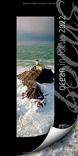 Ocean in Focus Kalender 2022, Wandkalender mit Passepartouts zum Wegklappen im Hochformat (33x66 cm) - Meer- / Naturkalender