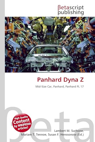 Panhard Dyna Z: Mid-Size Car, Panhard, Panhard PL 17